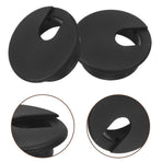 Back to School 20Pack Black Grommets Plastic Desk Grommet for Office Professionals Use