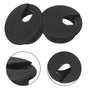 Back to School 20Pack Black Grommets Plastic Desk Grommet for Office Professionals Use