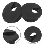 Back to School 20Pack Black Grommets Plastic Desk Grommet for Office Professionals Use