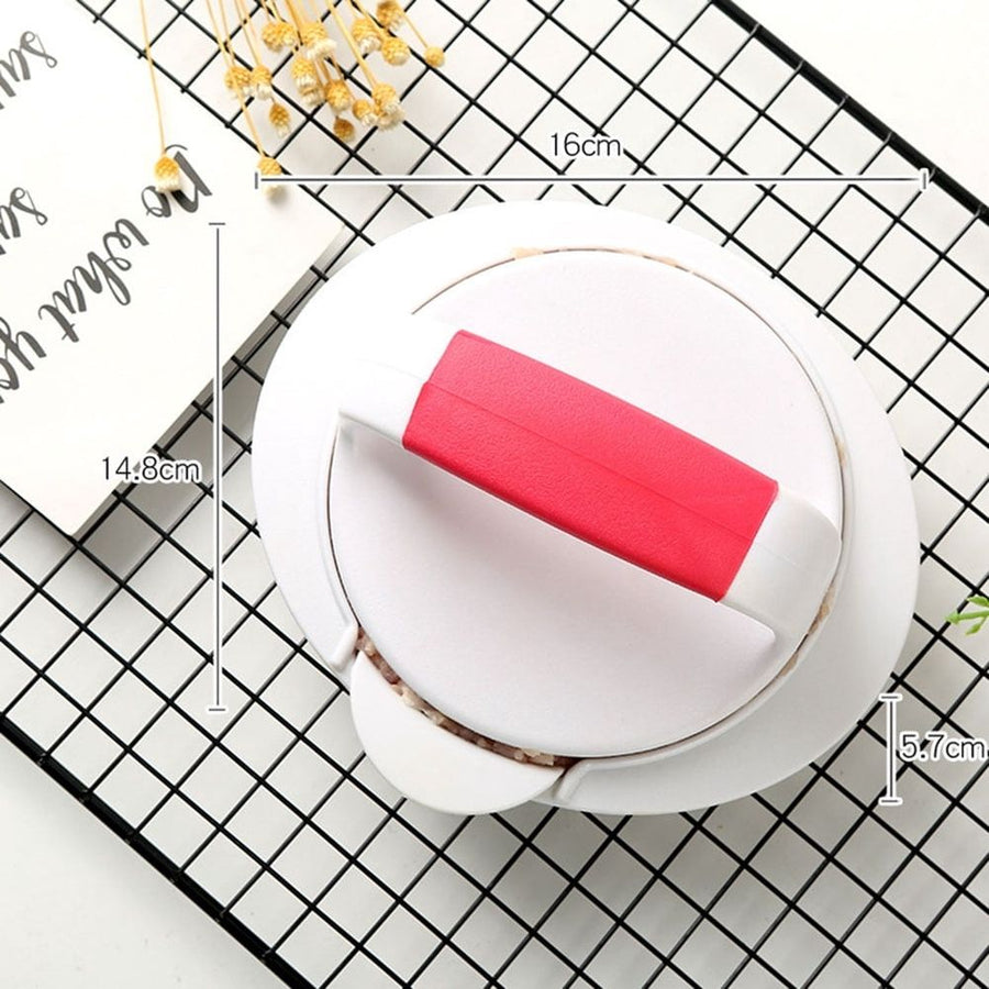 White Burger Making Kit, Easy to Clean, Detachable Design