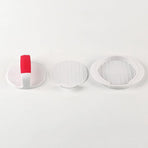 White Burger Making Kit, Easy to Clean, Detachable Design