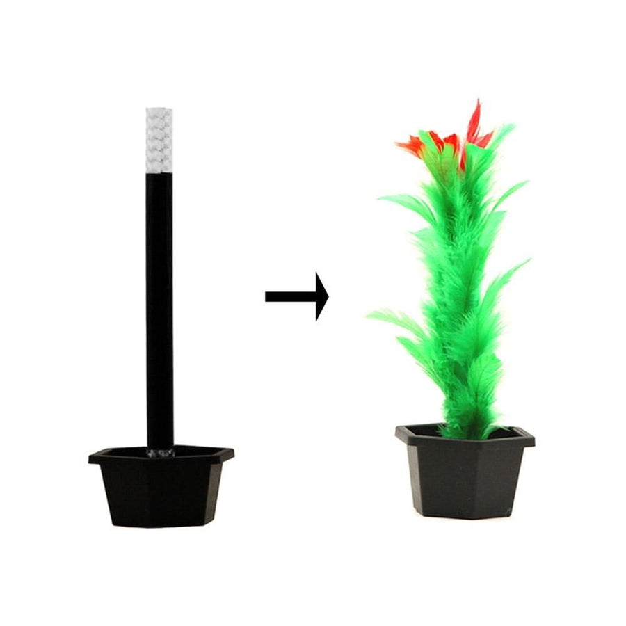 Transformation Close Up Flowerpot Toys Appearing Prop Wand Stage Flower Trick Show