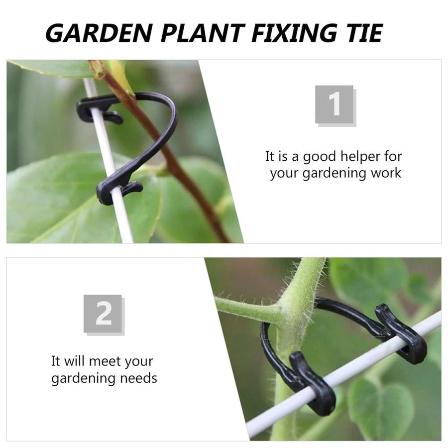 200Pcs Plastic Vine Fixing Clips for Plants Rattan Climbing Trellis Garden Plant Support