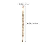 Wall Mounted Brown Hanging Rope Roll Holder for Bedroom and Bathroom Storage, and Space-Saving Design