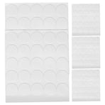 Clear Double Sided Adhesive Dots for Soundproof Panels Removable Paint Safe Wall Stickers