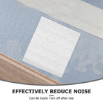 Clear Double Sided Adhesive Dots for Soundproof Panels Removable Paint Safe Wall Stickers
