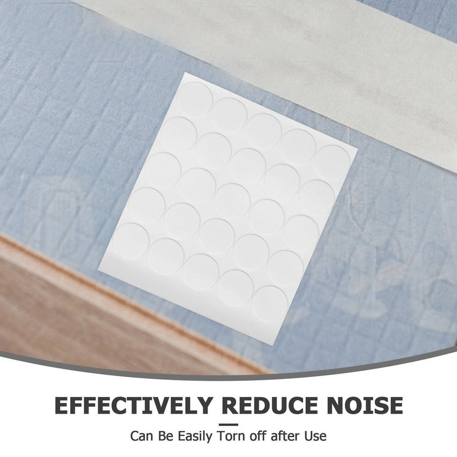 Clear Double Sided Adhesive Dots for Soundproof Panels Removable Paint Safe Wall Stickers