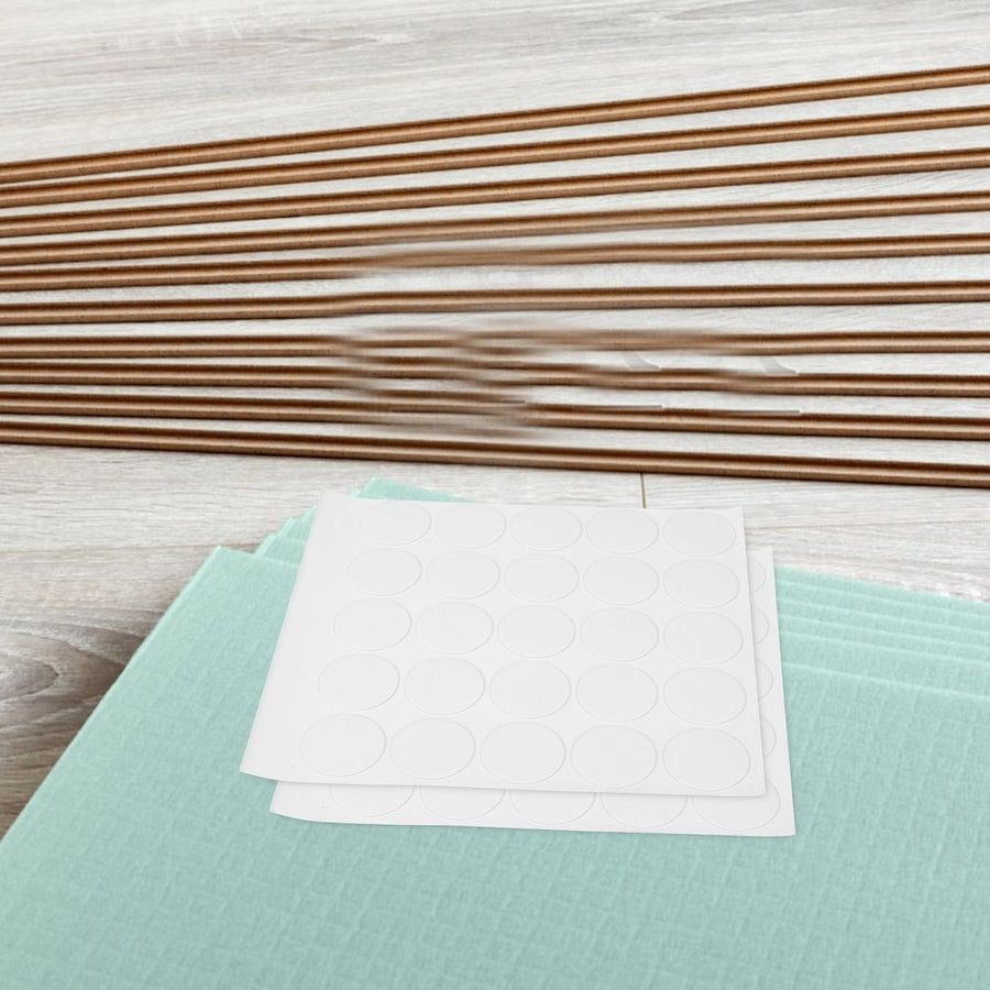 Clear Double Sided Adhesive Dots for Soundproof Panels Removable Paint Safe Wall Stickers