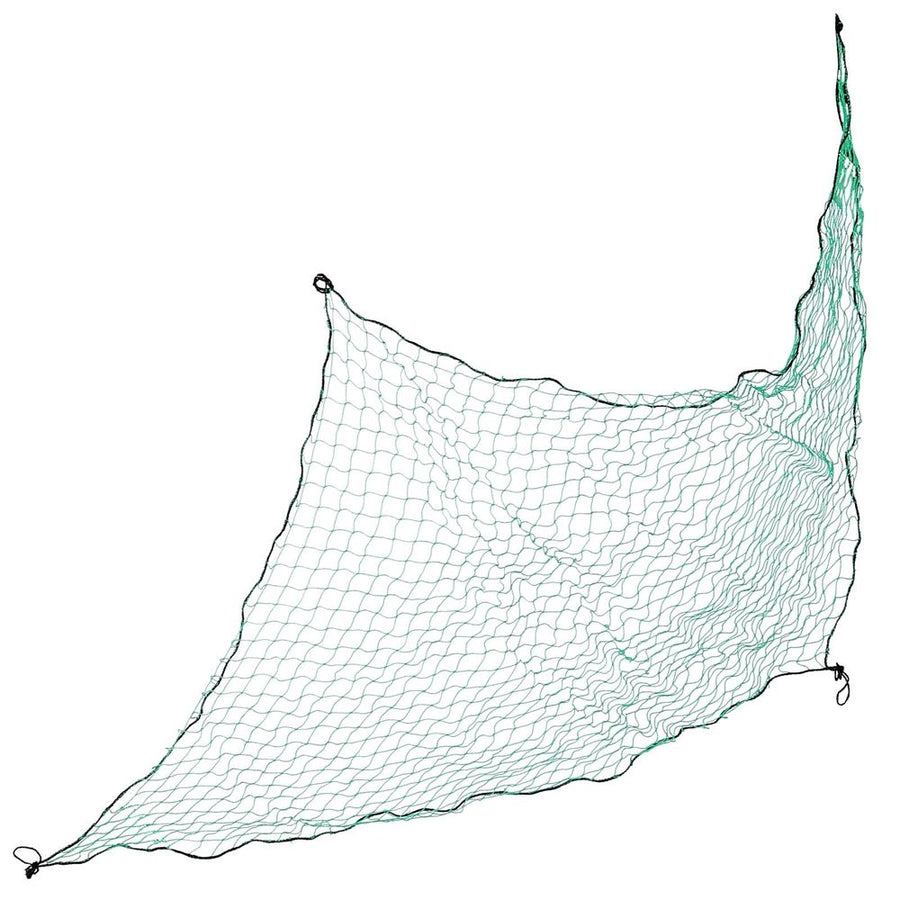 Green Polyethylene Truck Bed Cargo Net Durable All-Weather Protection