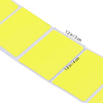 Thermal Printer Labels Yellow Roll Adhesive Shipping Labels