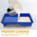 Lightweight Blue Paint Tray for Painting Storage and Tool Organization