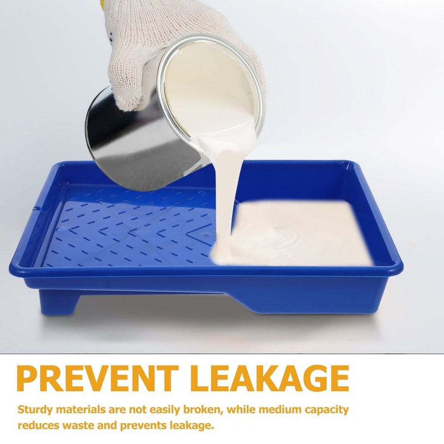 Lightweight Blue Paint Tray for Painting Storage and Tool Organization