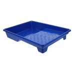 Lightweight Blue Paint Tray for Painting Storage and Tool Organization