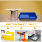 Lightweight Blue Paint Tray for Painting Storage and Tool Organization