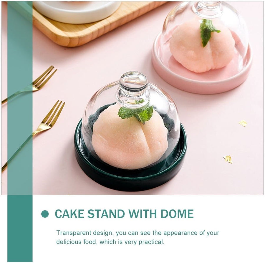 Cake Covers Glass Transparent 1Pack