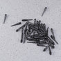 Dart Tips 50Pcs Black Anti-Slip Easy Install Locking Hole Durable
