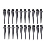 Dart Tips 50Pcs Black Anti-Slip Easy Install Locking Hole Durable