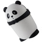 Bathroom Trash Can with Lid Plastic PP Material Multi Color Stylish Design