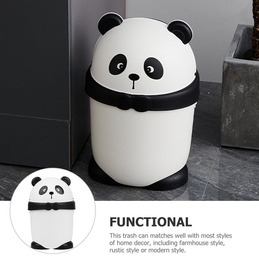 Bathroom Trash Can with Lid Plastic PP Material Multi Color Stylish Design
