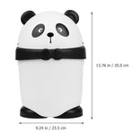 Bathroom Trash Can with Lid Plastic PP Material Multi Color Stylish Design