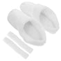 White Plush Winter Insoles for Rain Boots Warm Lining Inserts 1Set