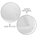 White Plush Winter Insoles for Rain Boots Warm Lining Inserts 1Set