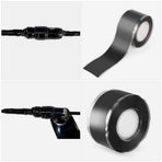 Black Silicone Tape for Plumbing, Electrical Repairs, Insulation and Sealing