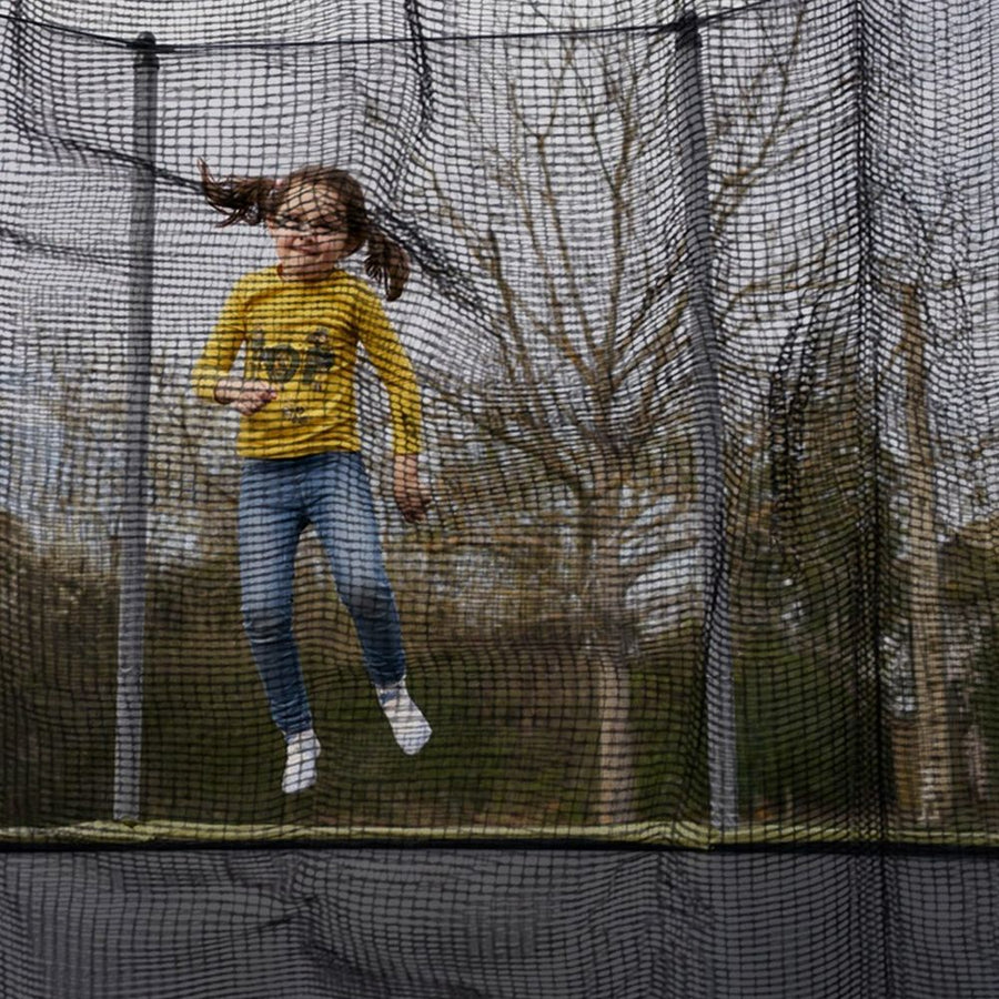 Black Trampoline Safety Netting for Easy Installation and Home , and Secure