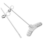 Stainless Steel Spiral Cucumber Slicer - Kitchen Tool with Plated for Easy Vegetable Cutting