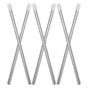 Stainless Steel Dishwasher Insert Draining Sticks, White, 6 Pieces for Installation