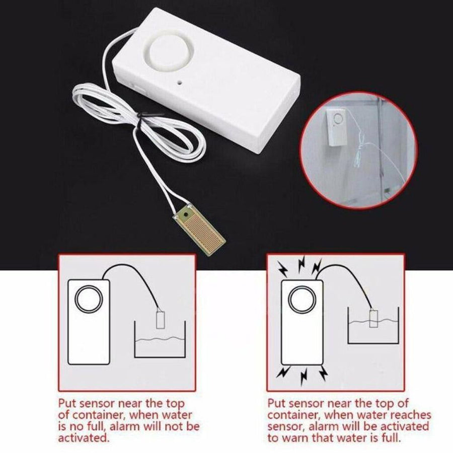 Home Alarm Water Leak Sensors Leakage Detectors Alert System Security B2L0