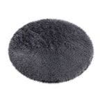 Calming Dog Bed Cats Bed,Antislip Cozy Round Mat,Velveteen material Make Pet Ease,Suitable for Small Medium Dogs(15.7Inch Muticolor)
