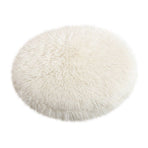 Calming Dog Bed Cats Bed,Antislip Cozy Round Mat,Velveteen material Make Pet Ease,Suitable for Small Medium Dogs(15.7Inch Muticolor)