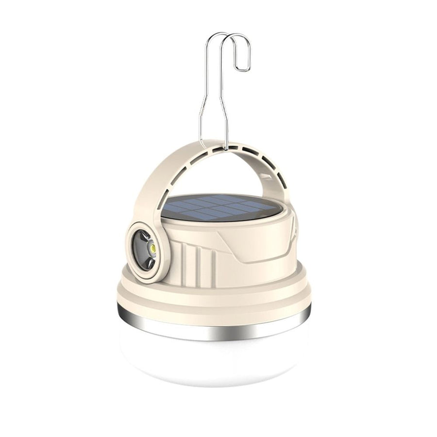 Solar Outdoor Camping Light, Soft Lighting LED Camping Lantern, Portable Light LED Bulb Ultra-Bright Ultra- Rechargeable Emergency Lighting