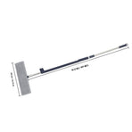 Blue Reusable Microfiber Mop for Home with Self-Wringing and Dual-Use Functionality