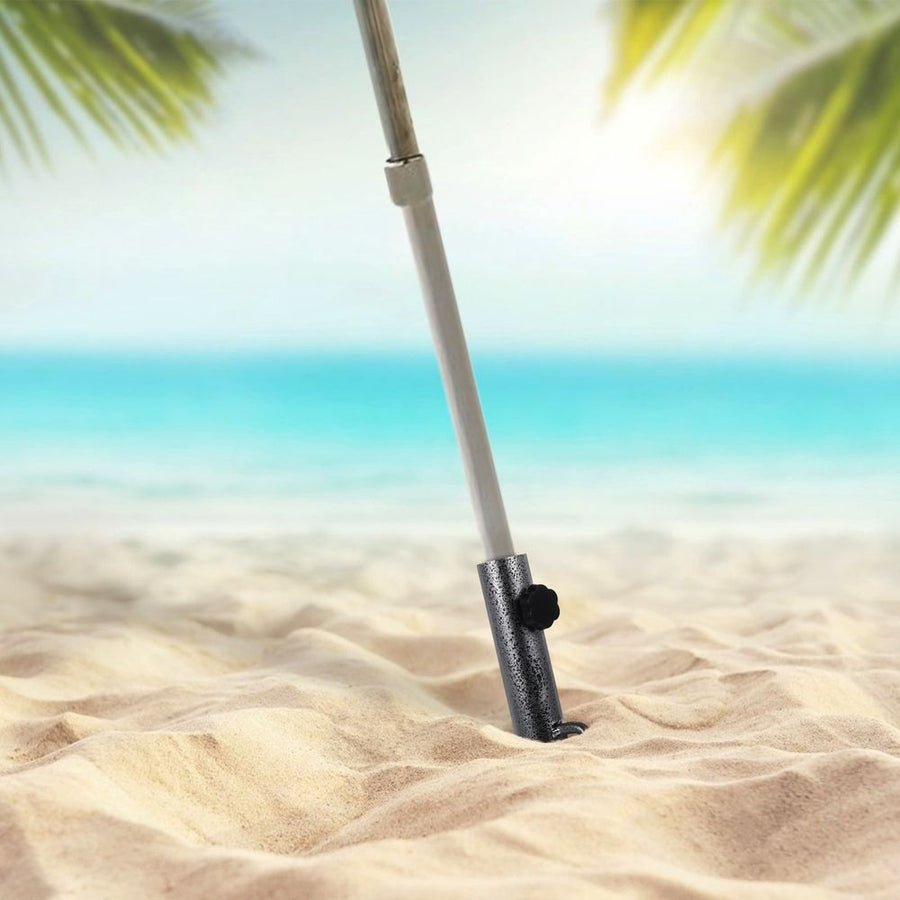 Ground Plug Umbrella Anchor Stake Umbrella Base Holder Umbrella Flag Pole Umbrella Anchor Ground Spike Base
