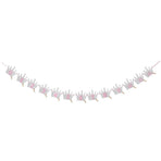 Pink Monthly Paper Banner for 1st Birthday Photo Milestones