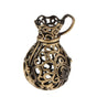 Hollow Pendant Heart Flower Vase Shaped Bead Cages Openable Pendant for Necklace