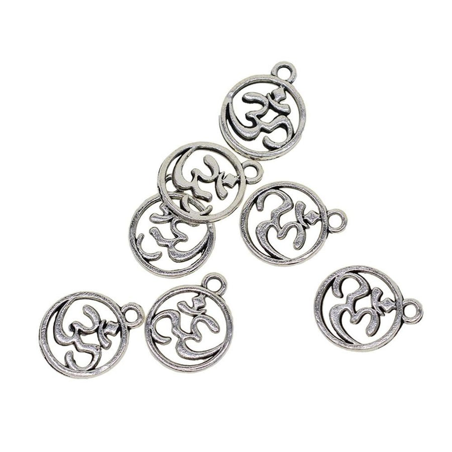 100Pcs Hollow Out Pendant Charm Jewelry Finding Craft