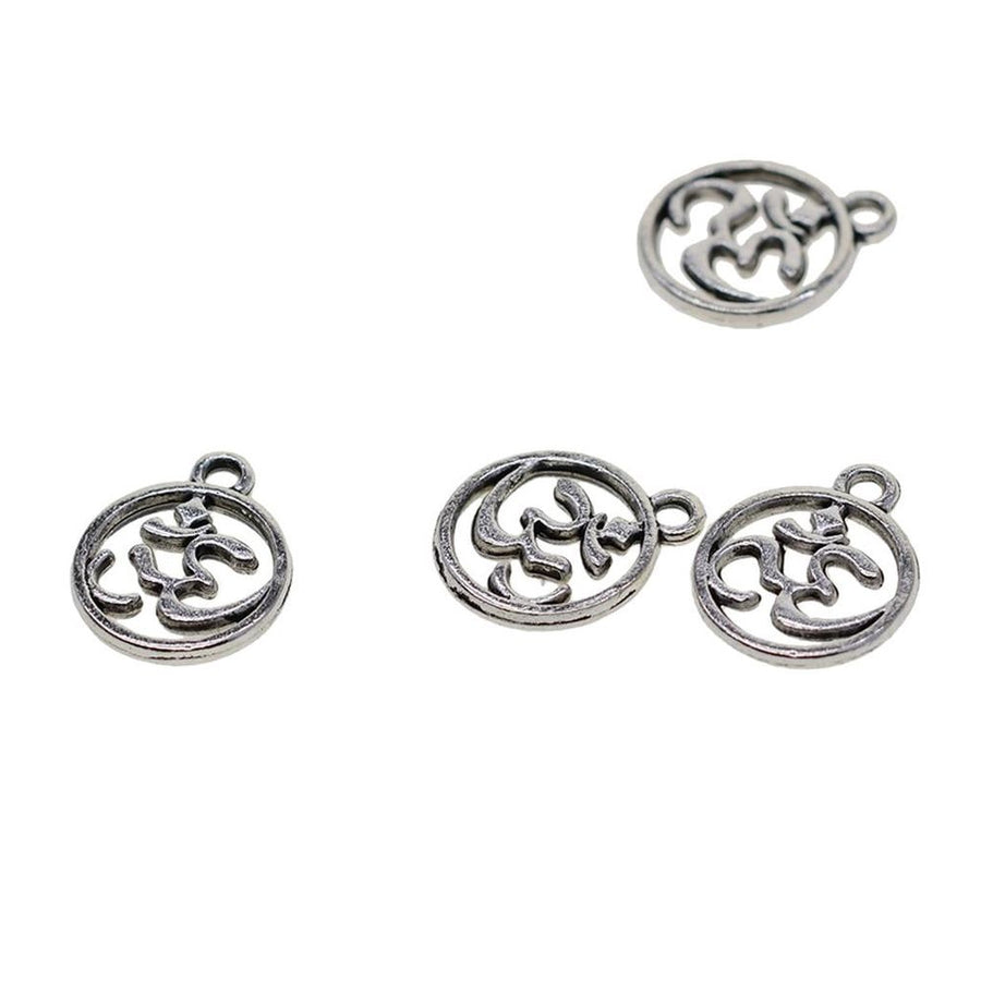 100Pcs Hollow Out Pendant Charm Jewelry Finding Craft