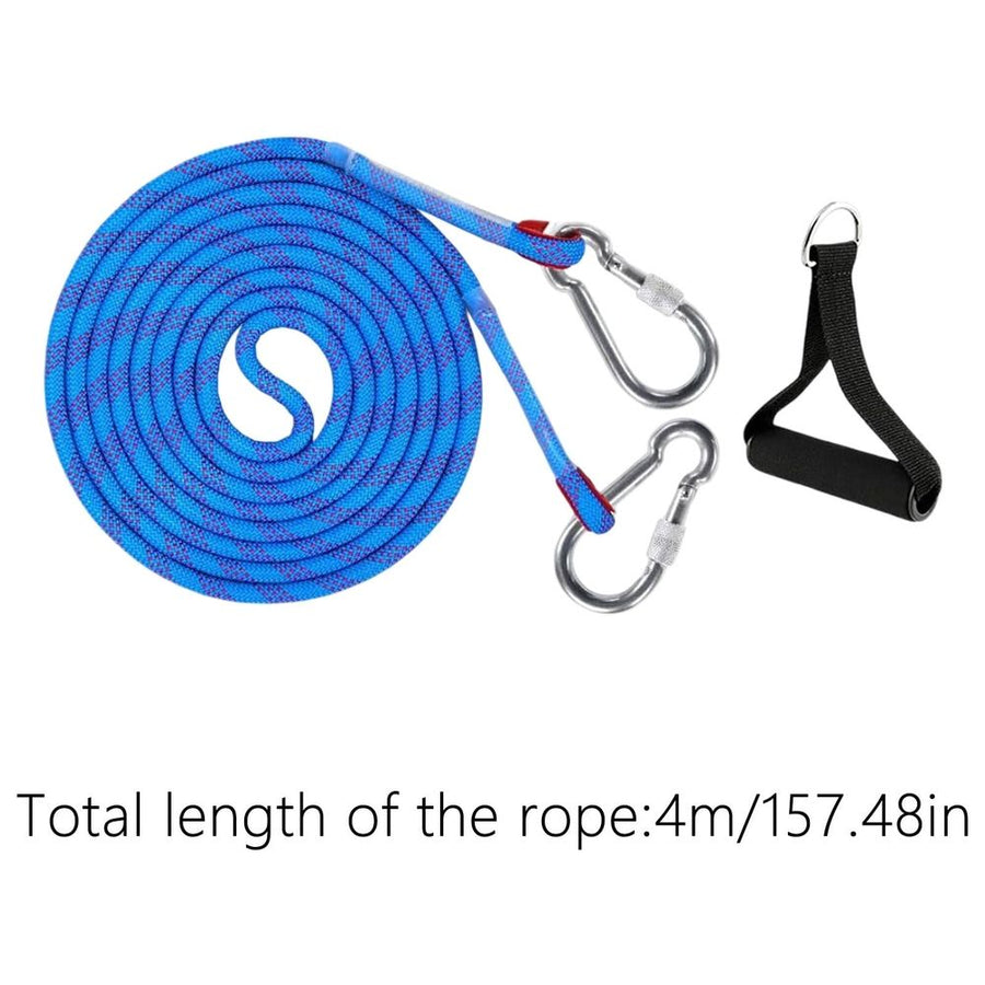 Sled Pulling Belt Heavy Duty Sled Pull Rope With Carabiner | Snoow Sledd Pull Rope |Snoow Sleed Strap| Sleed Trainer Pulll Leashes Sledd Harness | Children Slled Drag Ropee For