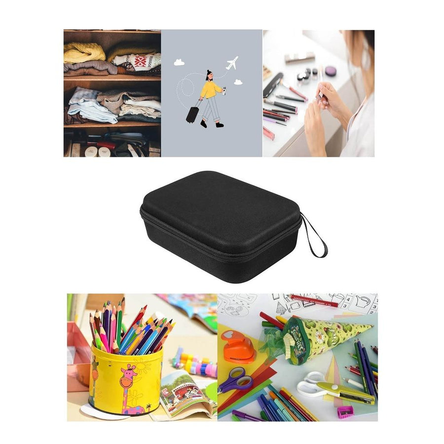 Zippered Pouch Hard For Toy Storage Clear Pencil Carrying Organizer Take In Stationery Bag