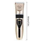 Pet Hair Clipper Quiet Rechargeable Dog Grooming Kit For Cats & Dogs With Adjustable