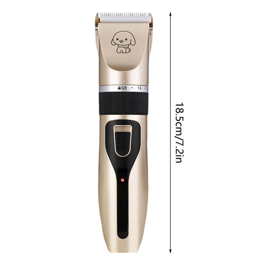 Pet Hair Clipper Quiet Rechargeable Dog Grooming Kit For Cats & Dogs With Adjustable