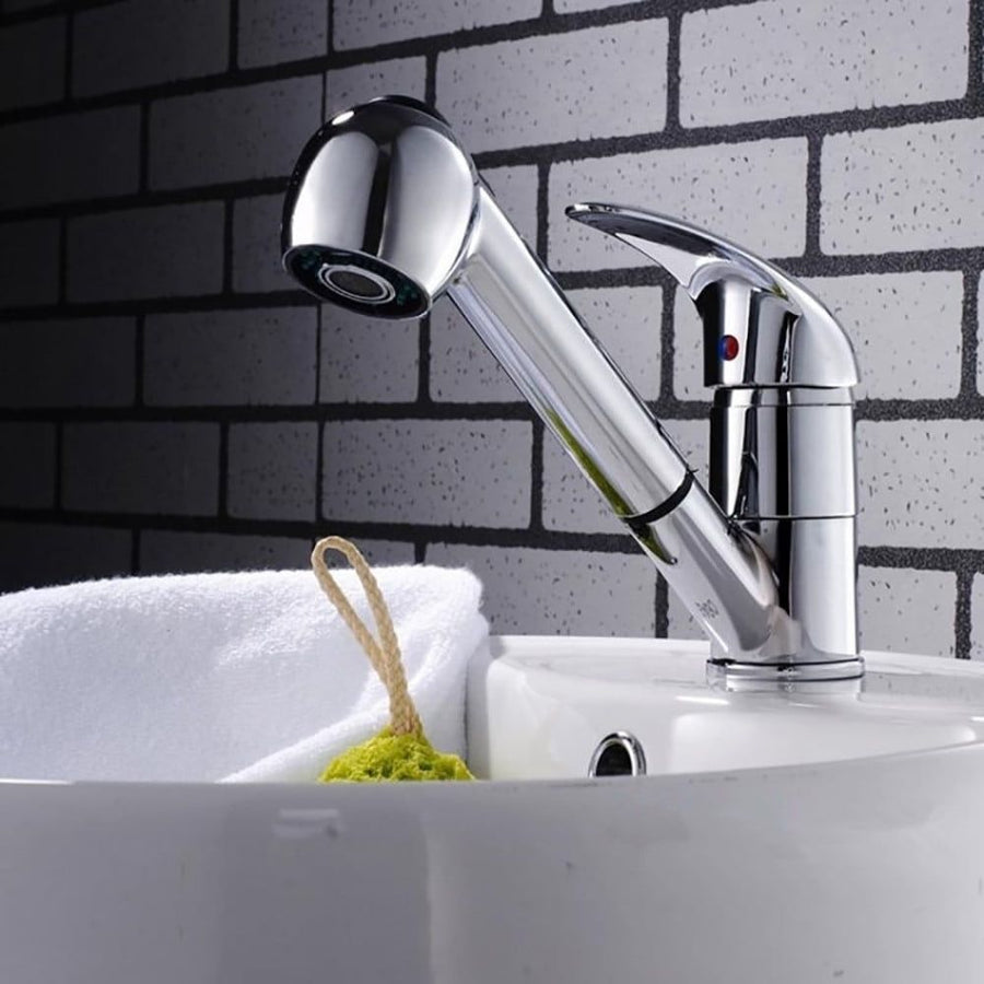 Shower Head Faucet Spray Mixer With Pullout Mixer Sink Single Lever Kitchen Kitchen，Dining & Bar for Home Supplies