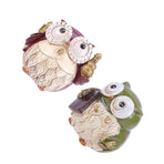 Owl Figurine Ornament Resin Gift for Couples Festival 1 Pair