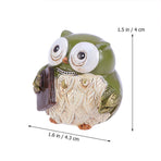 Owl Figurine Ornament Resin Gift for Couples Festival 1 Pair