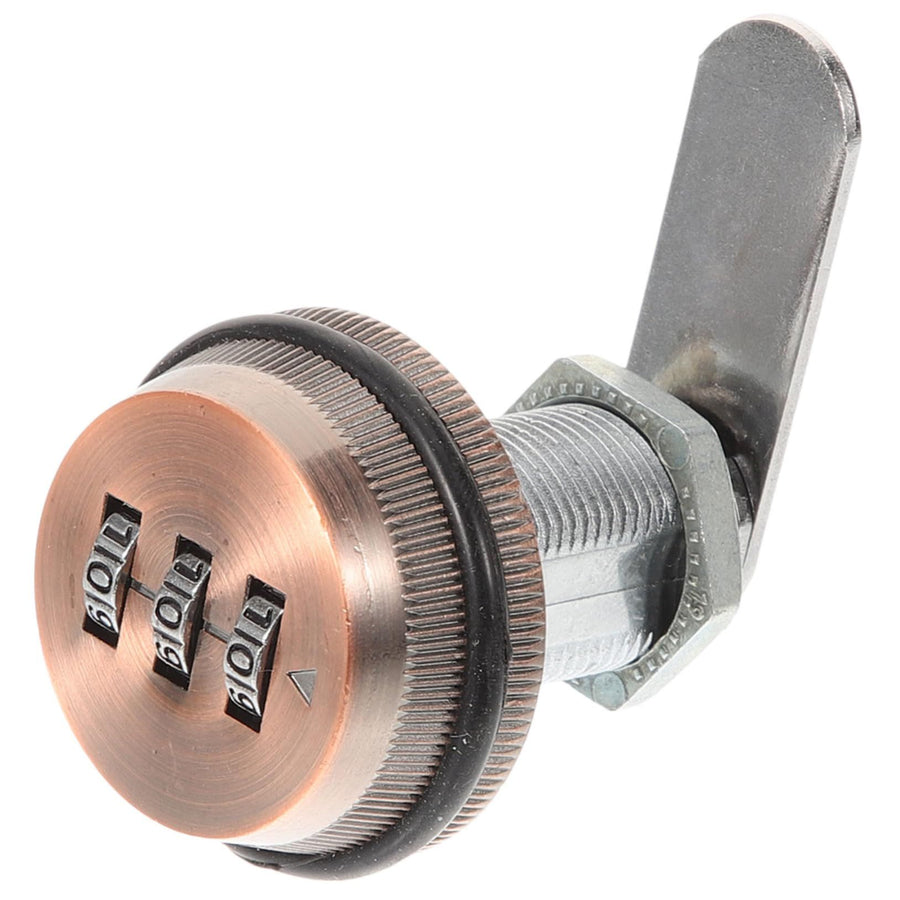 Generic Cam Lock Zinc Alloy Password Combination Padlocks Mailbox Password Lock Red Bronze Drawer Password Lock