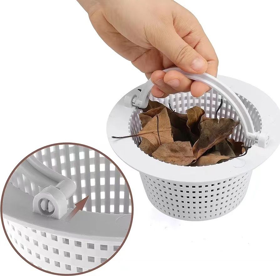 Above Ground Pool Skimmer Basket Fit for Pool Skimmer, Pool Filter Basket Replacement Compatible