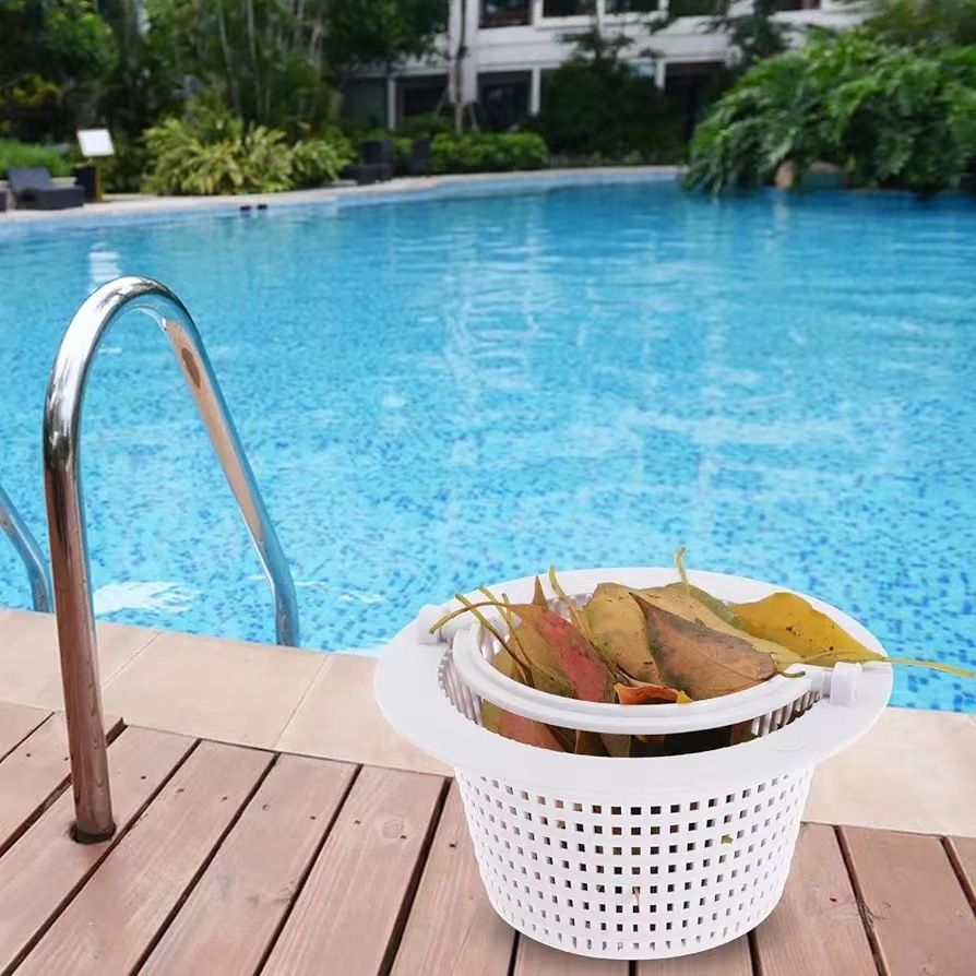Above Ground Pool Skimmer Basket Fit for Pool Skimmer, Pool Filter Basket Replacement Compatible